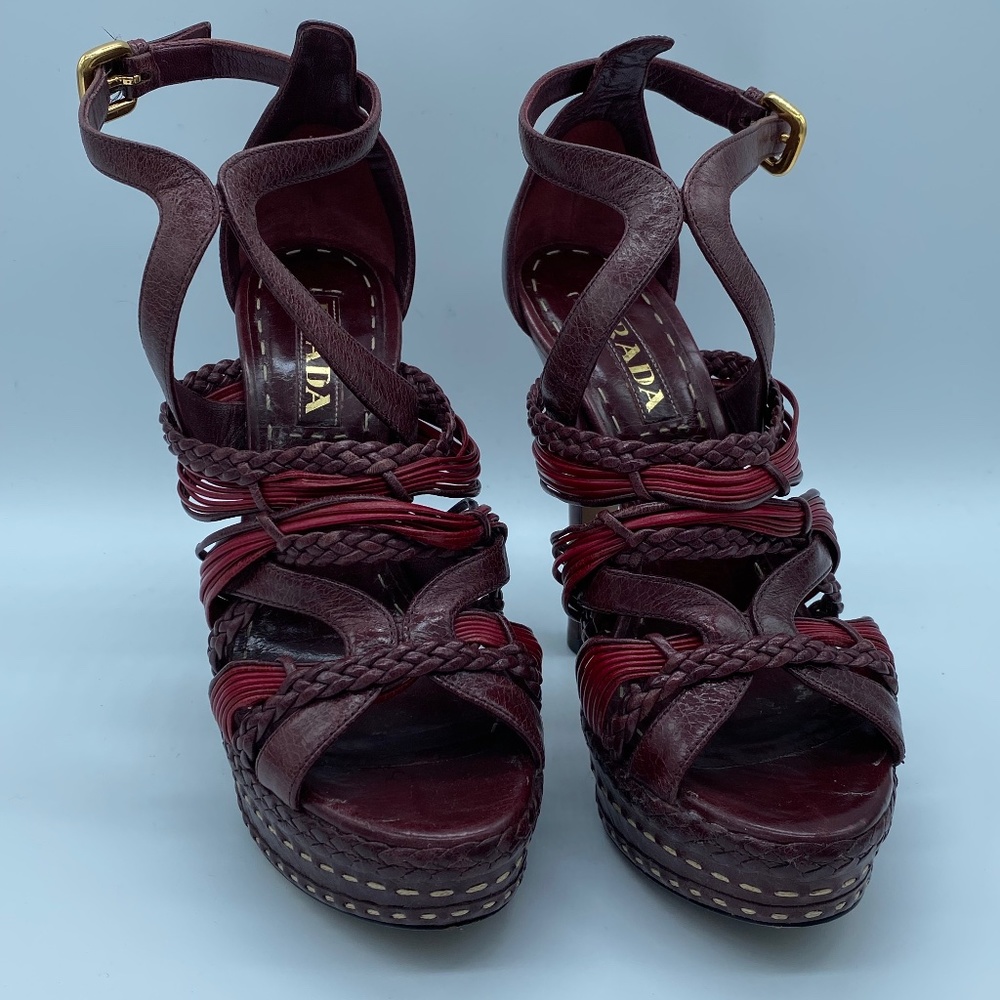 AUTHENTIC PRADA HEELED SANDAL